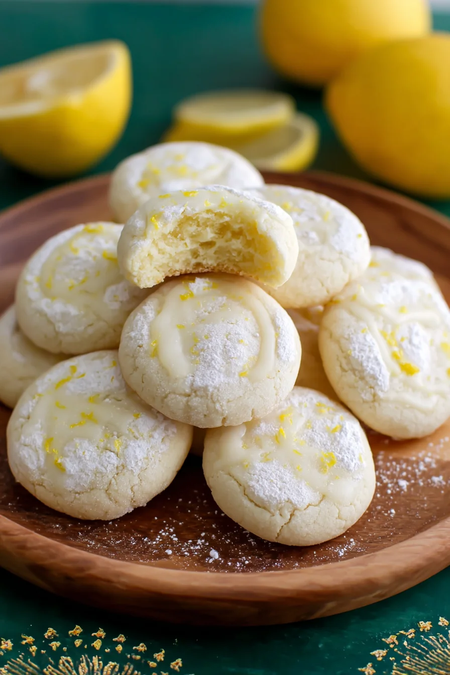 Lemon Meltaway Cookies - Image 1