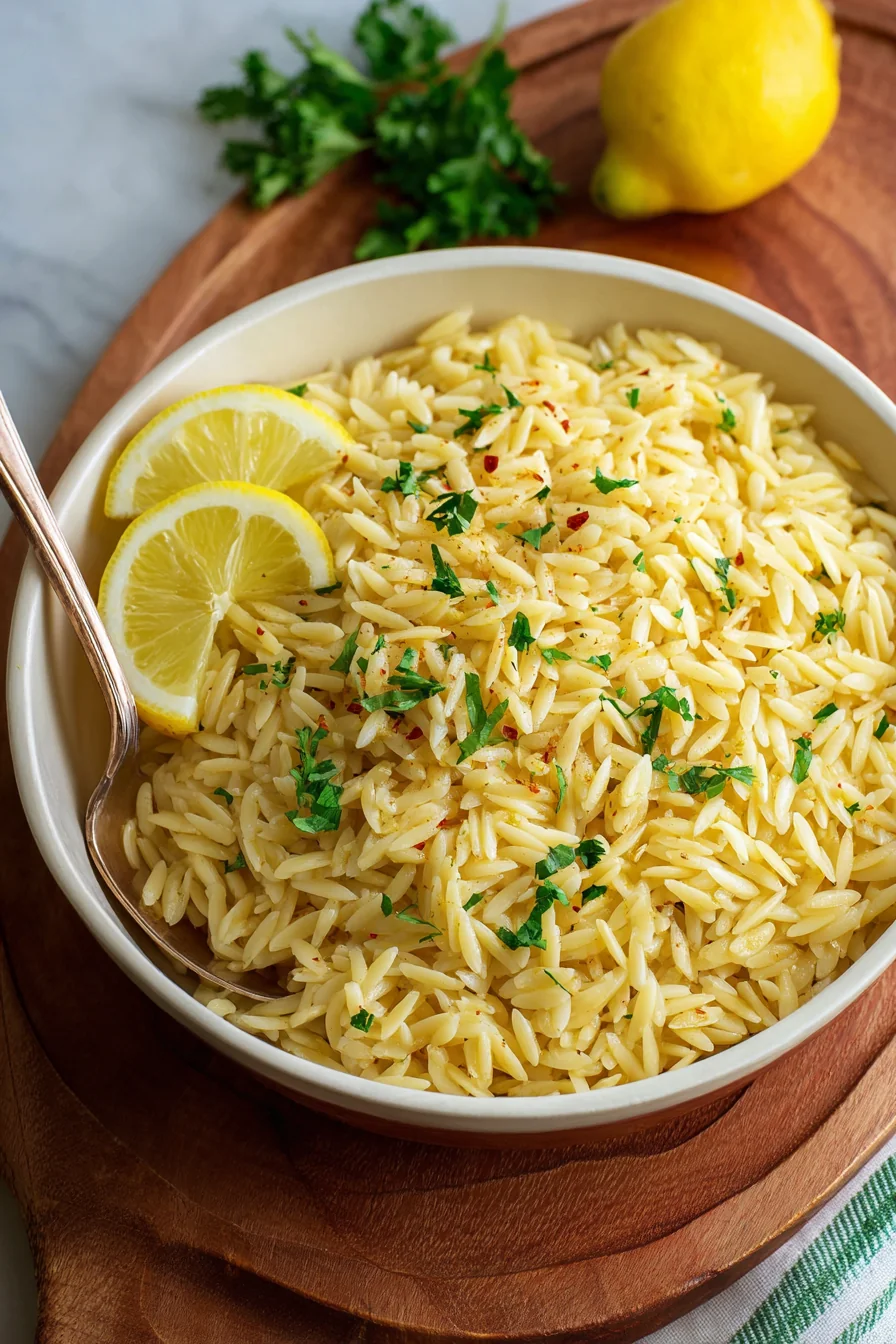 Lemon Orzo - Image 1