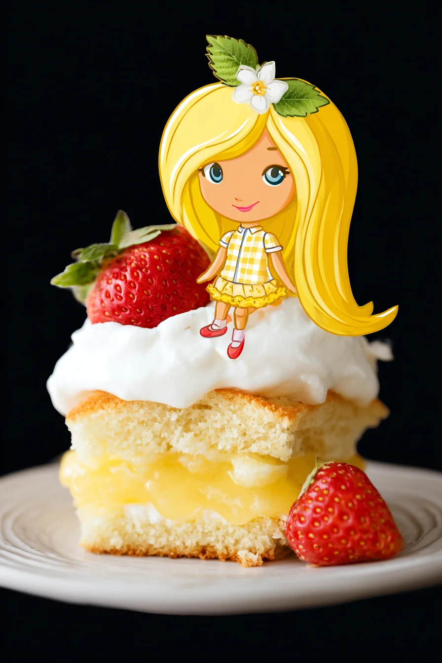 Lemon Strawberry Shortcake - Image 1