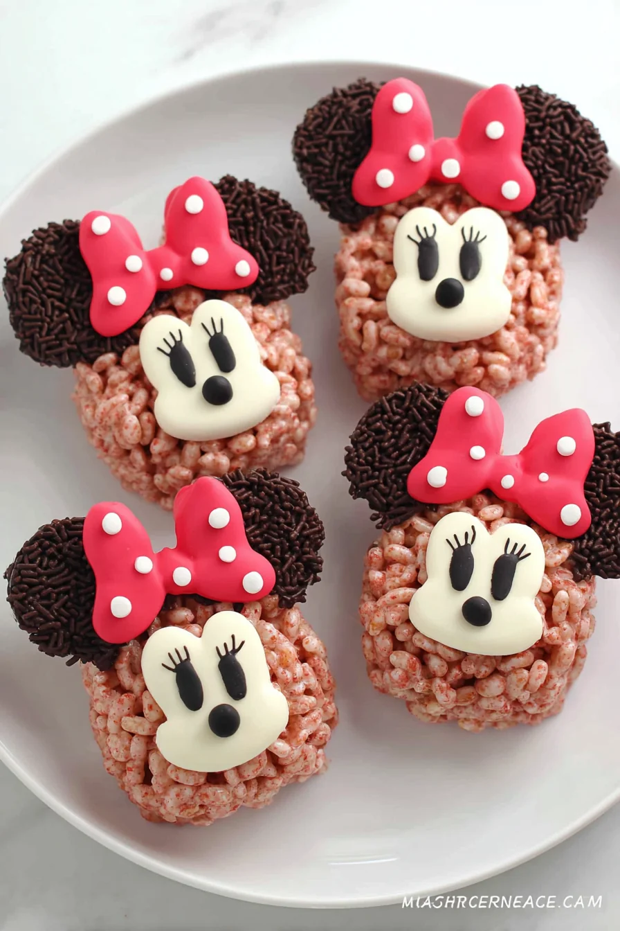 Minnie Mouse Rice Crispy Treats - Image 2