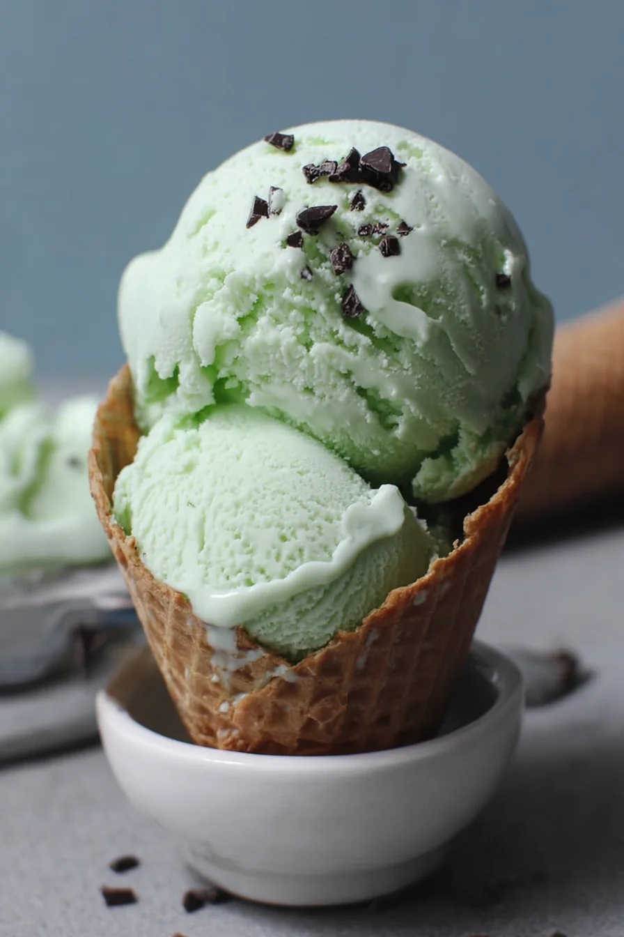 Mint Ice Cream Aesthetic - Image 1