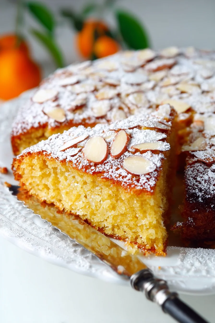 Orange Almond Cake - Image 1