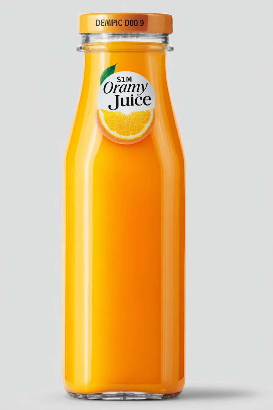 Orange Juice Bottle - Image 1