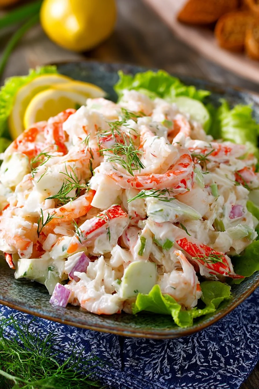 Seafood Salad with Crab Shrimp - Image 2