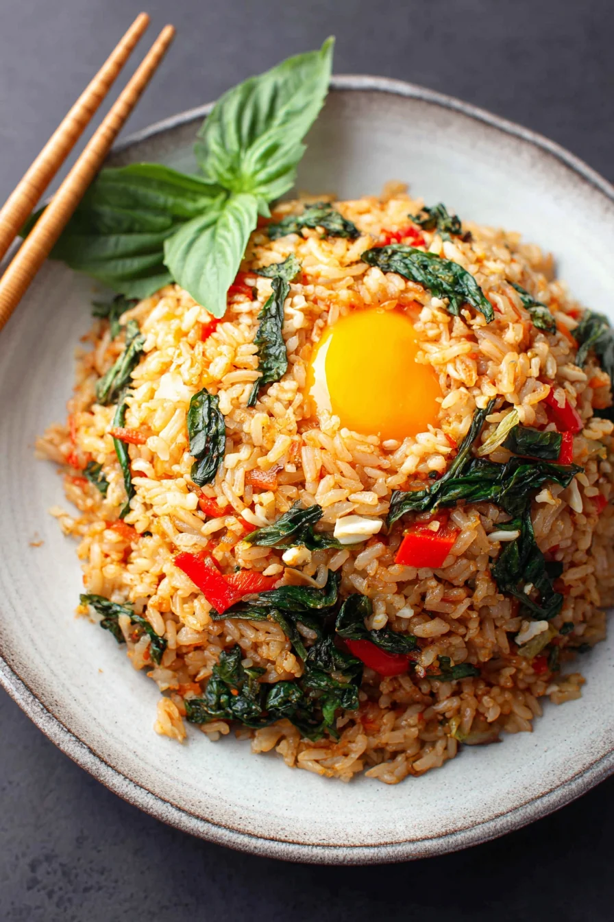 Thai Basil Fried Rice - Image 1
