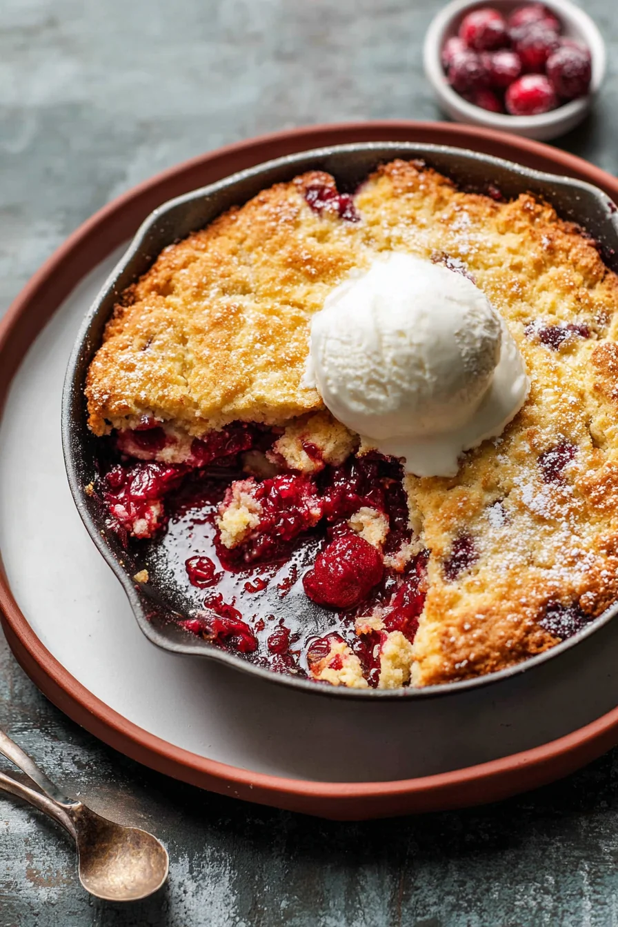 Tropical Cranberry Cobbler - Image 1