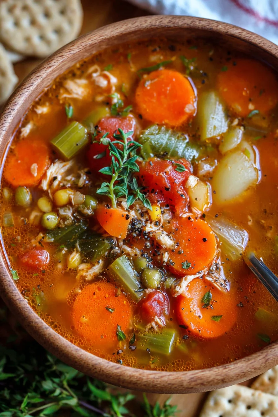 Turkey Vegetable Soup - Image 1