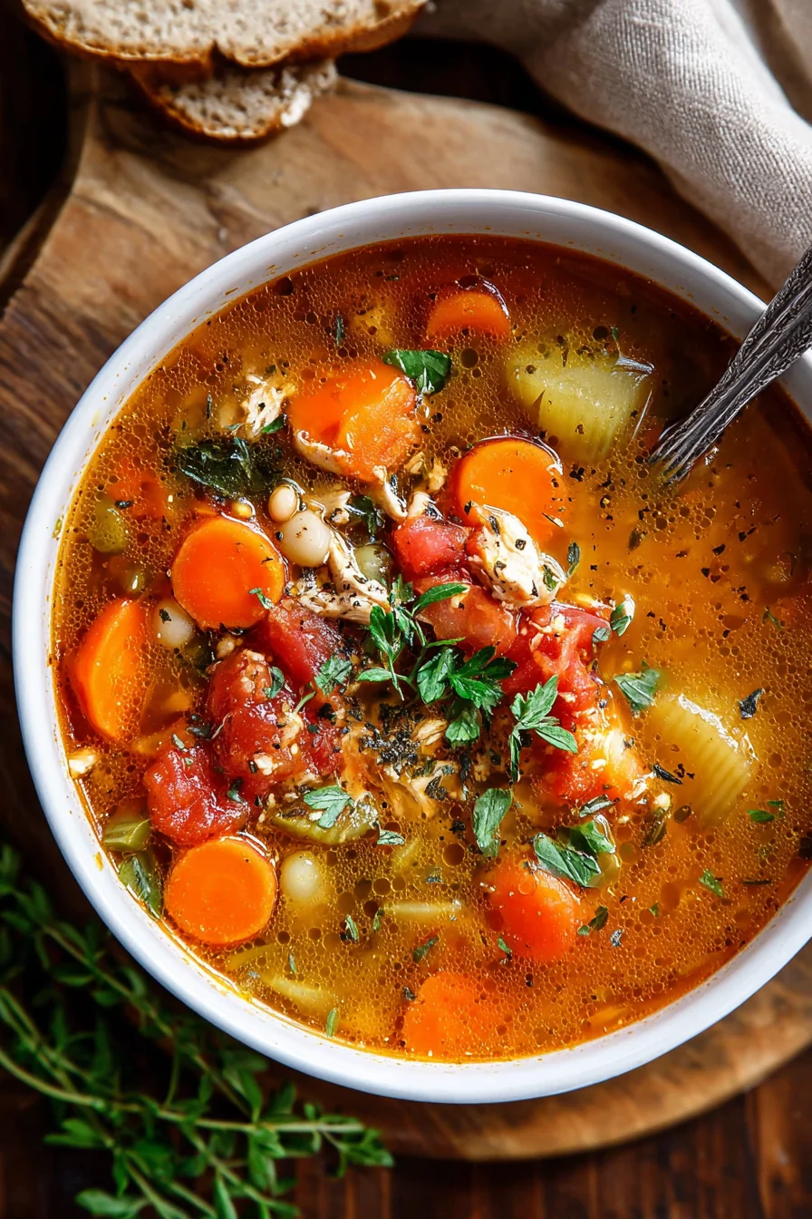 Turkey Vegetable Soup - Image 2