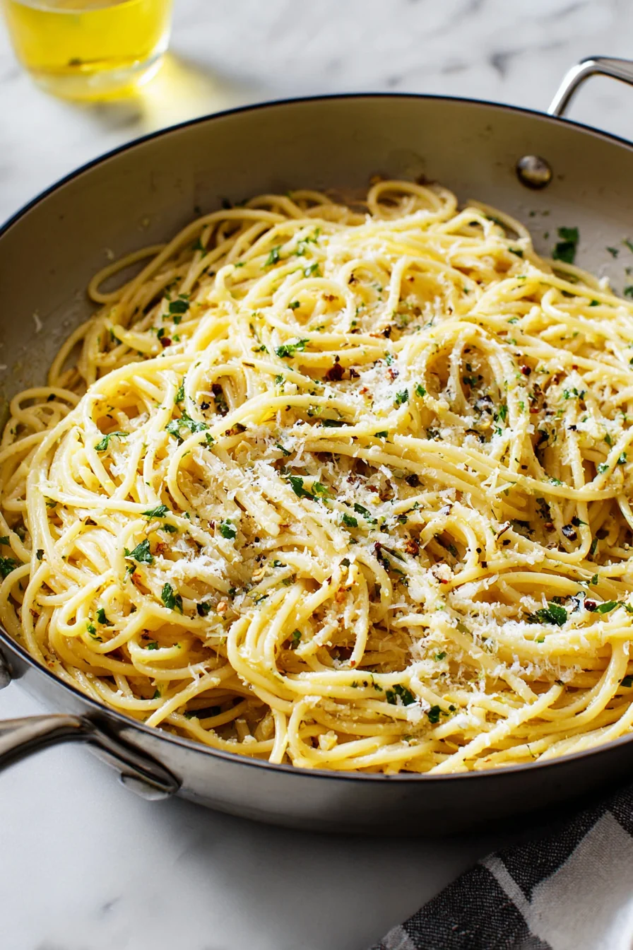 garlic butter pasta - Image 1