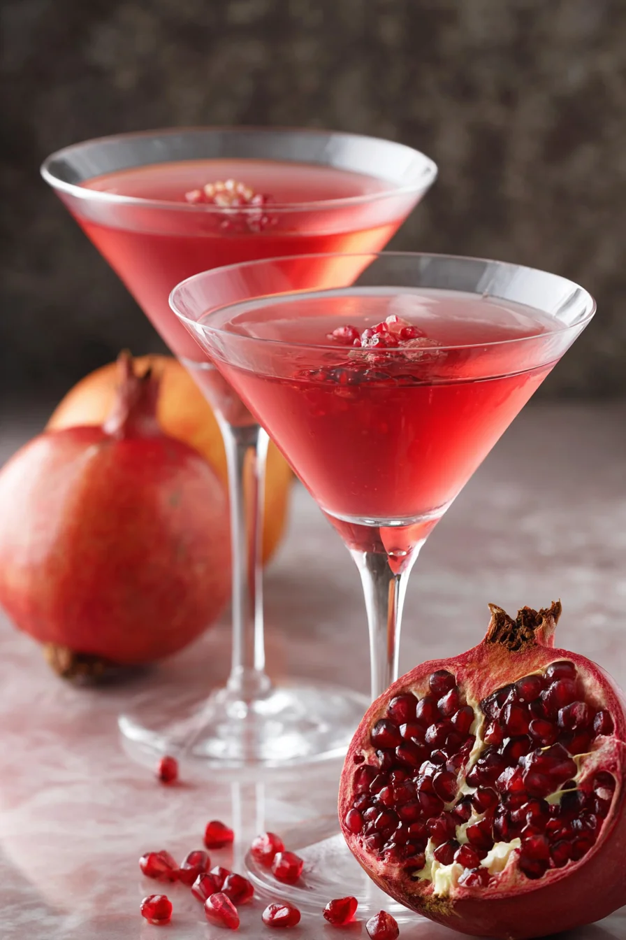 pomegranate martini - Image 1