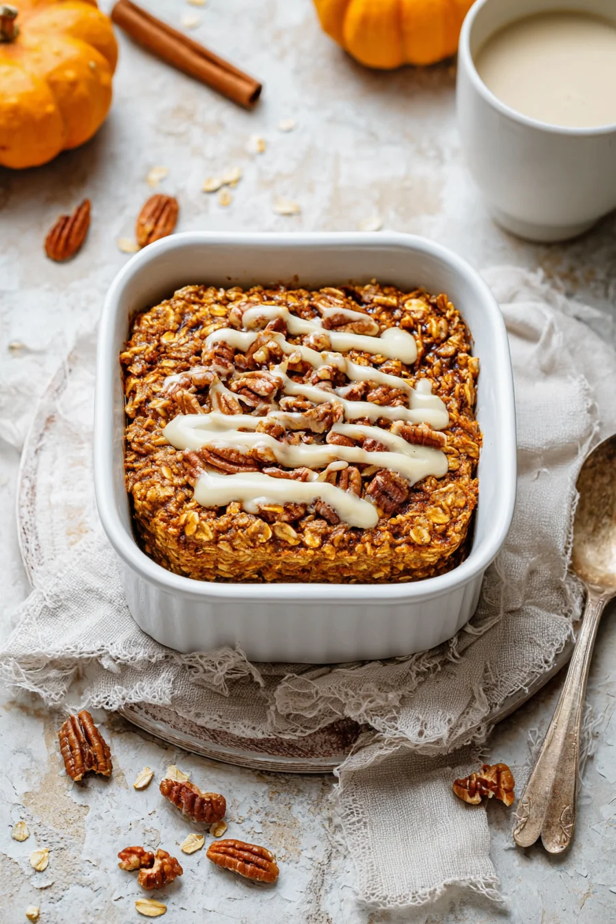 pumpkin baked oatmeal - Image 1