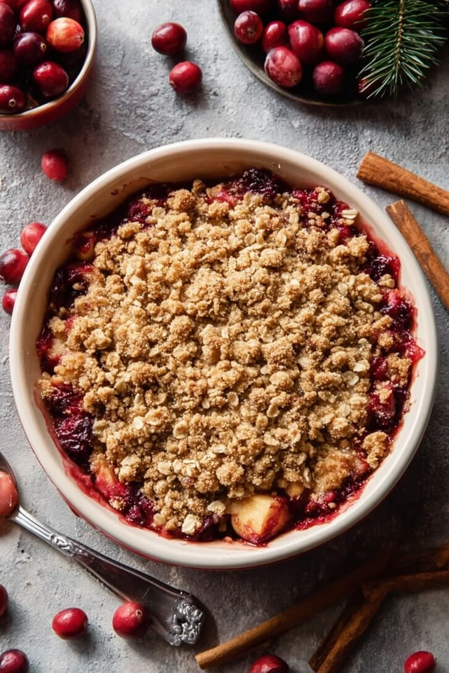 Apple Cranberry Crisp - Image 1