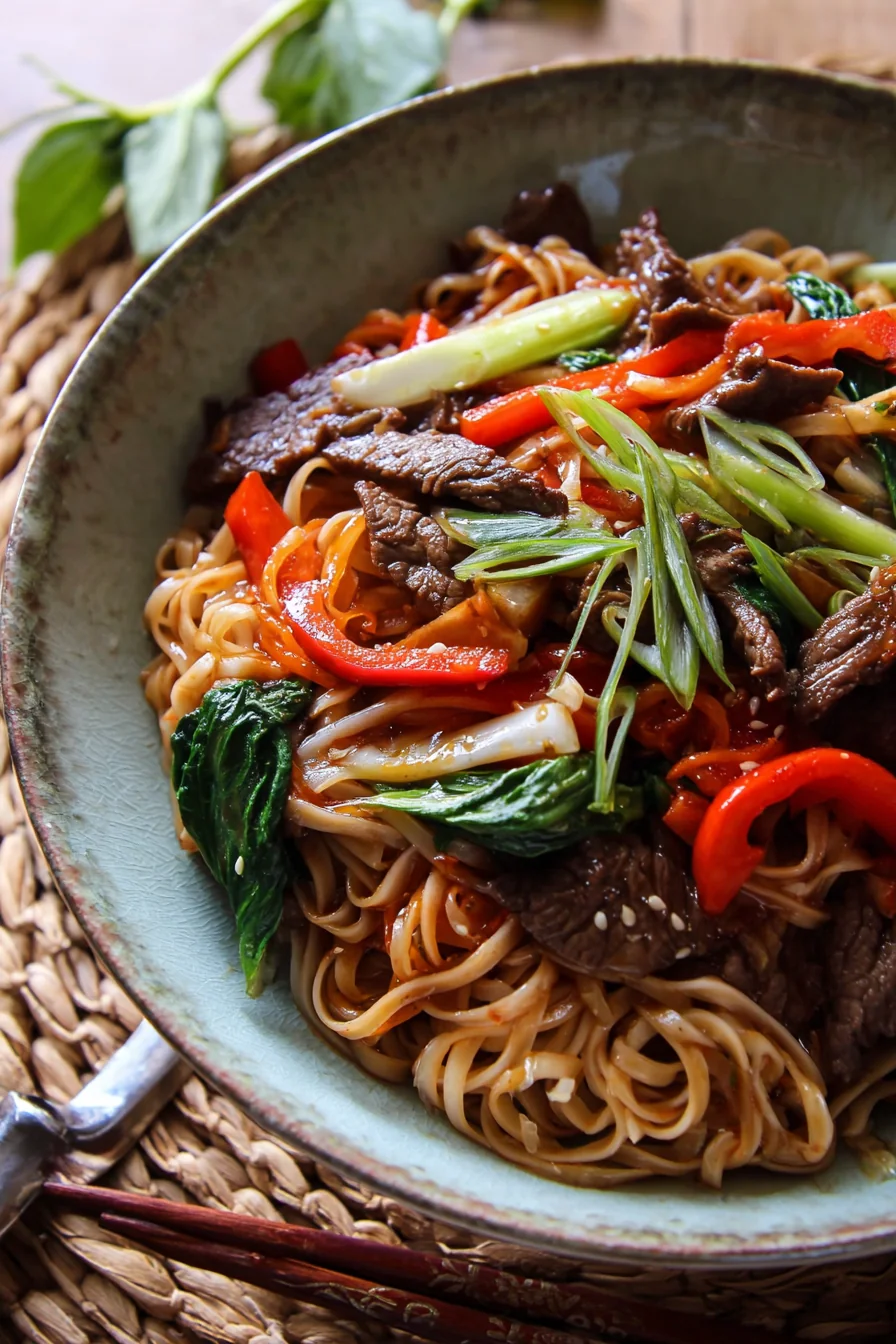 Asian Beef and Noodles - Image 1