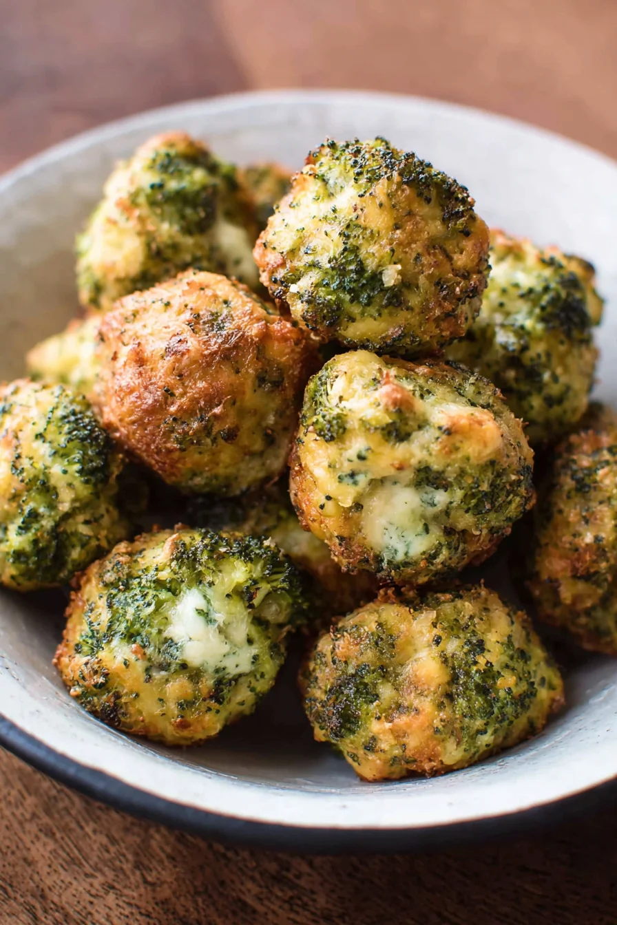 Baked Broccoli Cheese Balls - Image 1