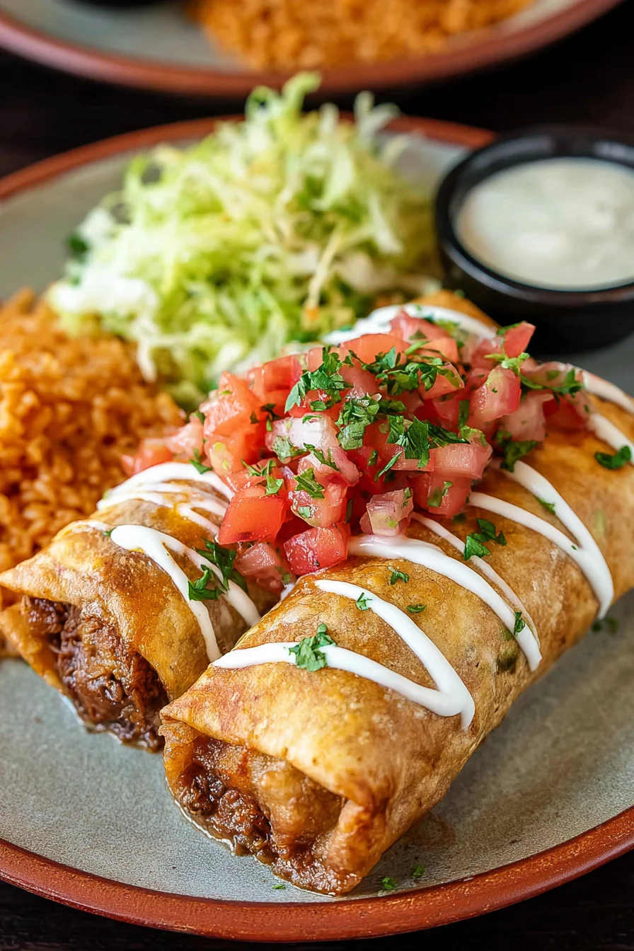 Beef Chimichangas - Image 1