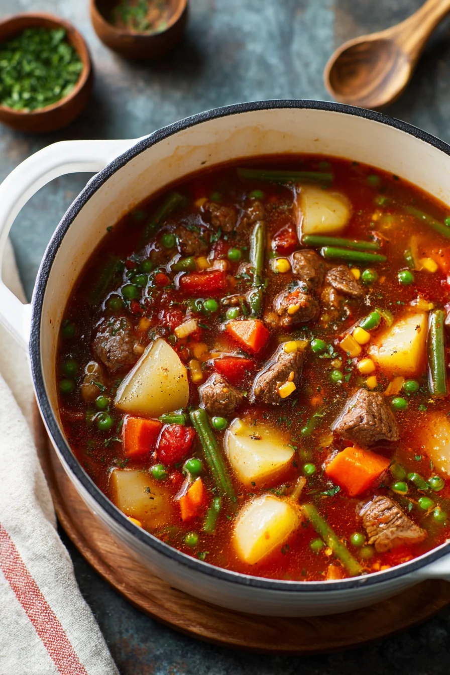Beef Vegetable Soup - Image 1