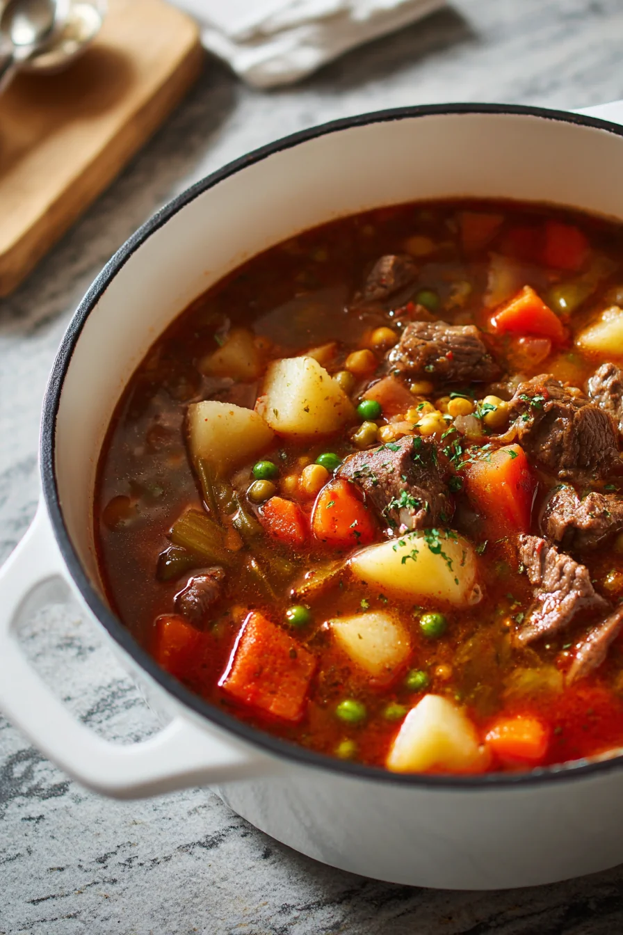 Beef Vegetable Soup - Image 2