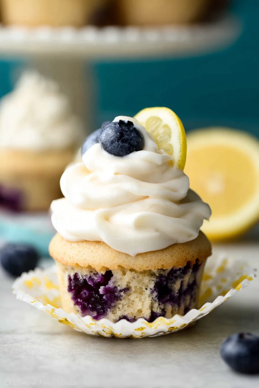 Blueberry Lemon Cupcakes - Image 2