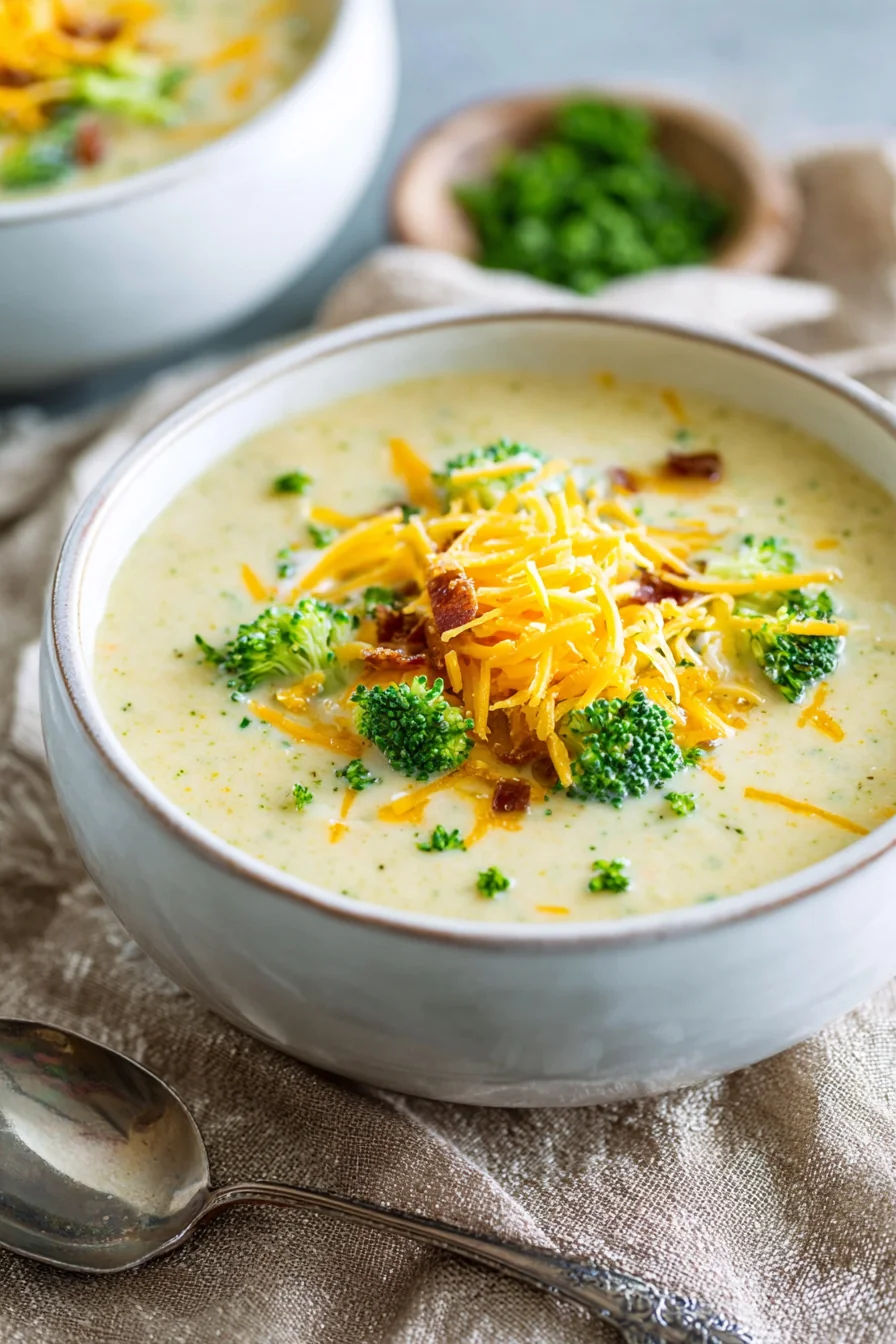 Broccoli Potato Cheese Soup - Image 1