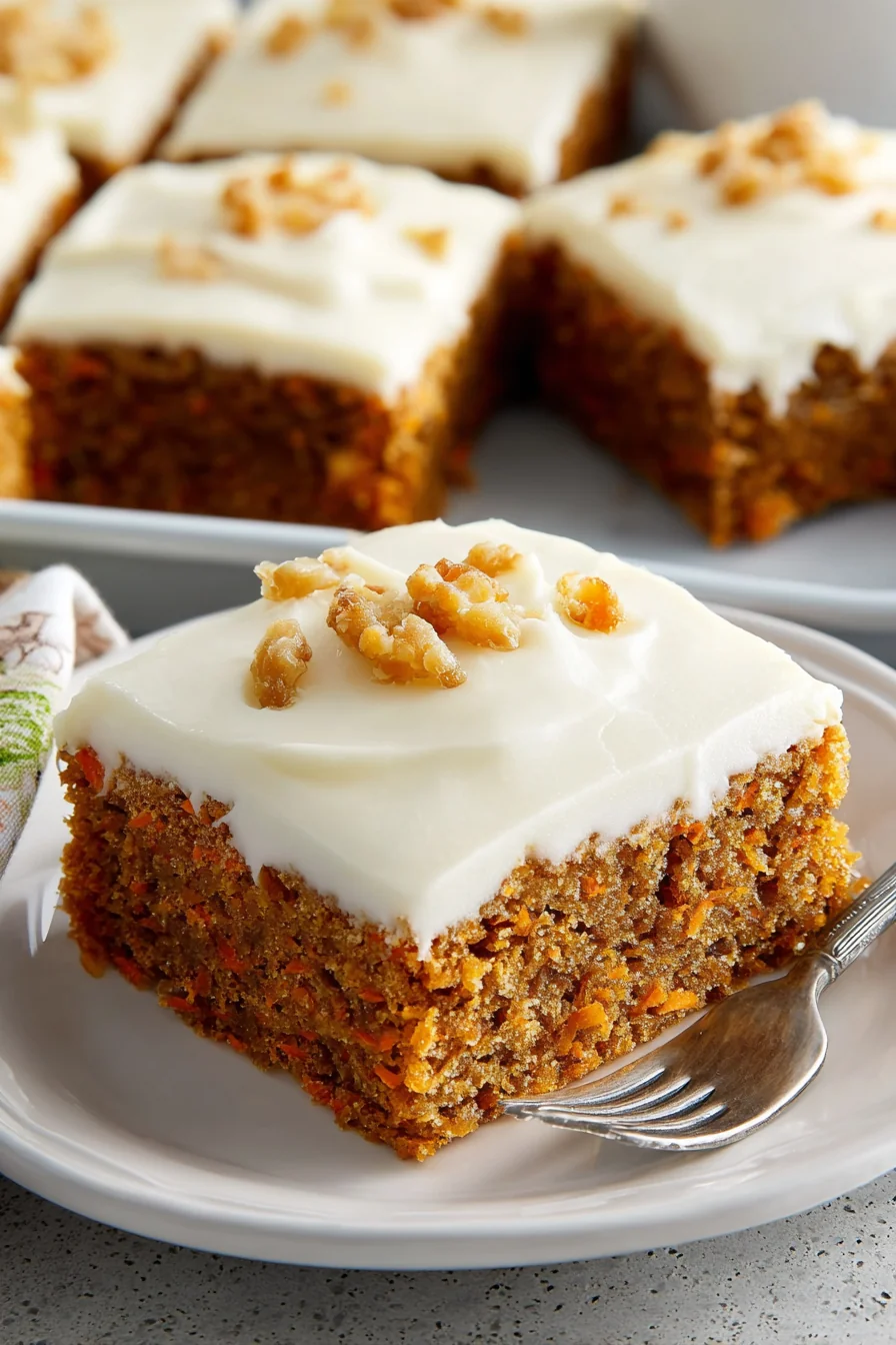Carrot Sheet Cake