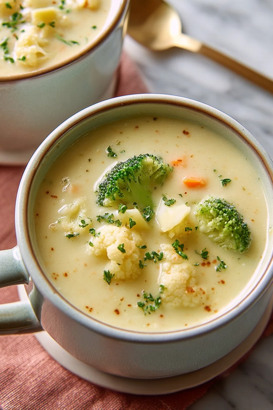 Cauliflower Broccoli Soup - Image 2
