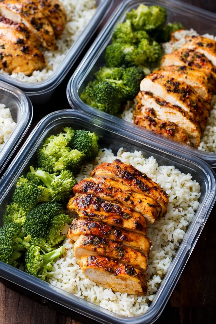 Chicken and Rice Meal Prep - Image 1