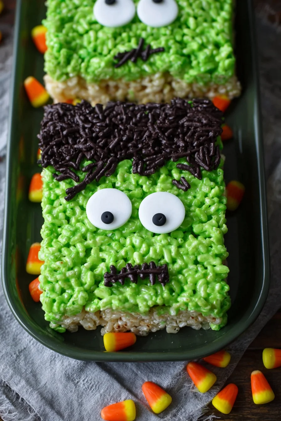 Frankenstein Rice Krispie Treats - Image 1