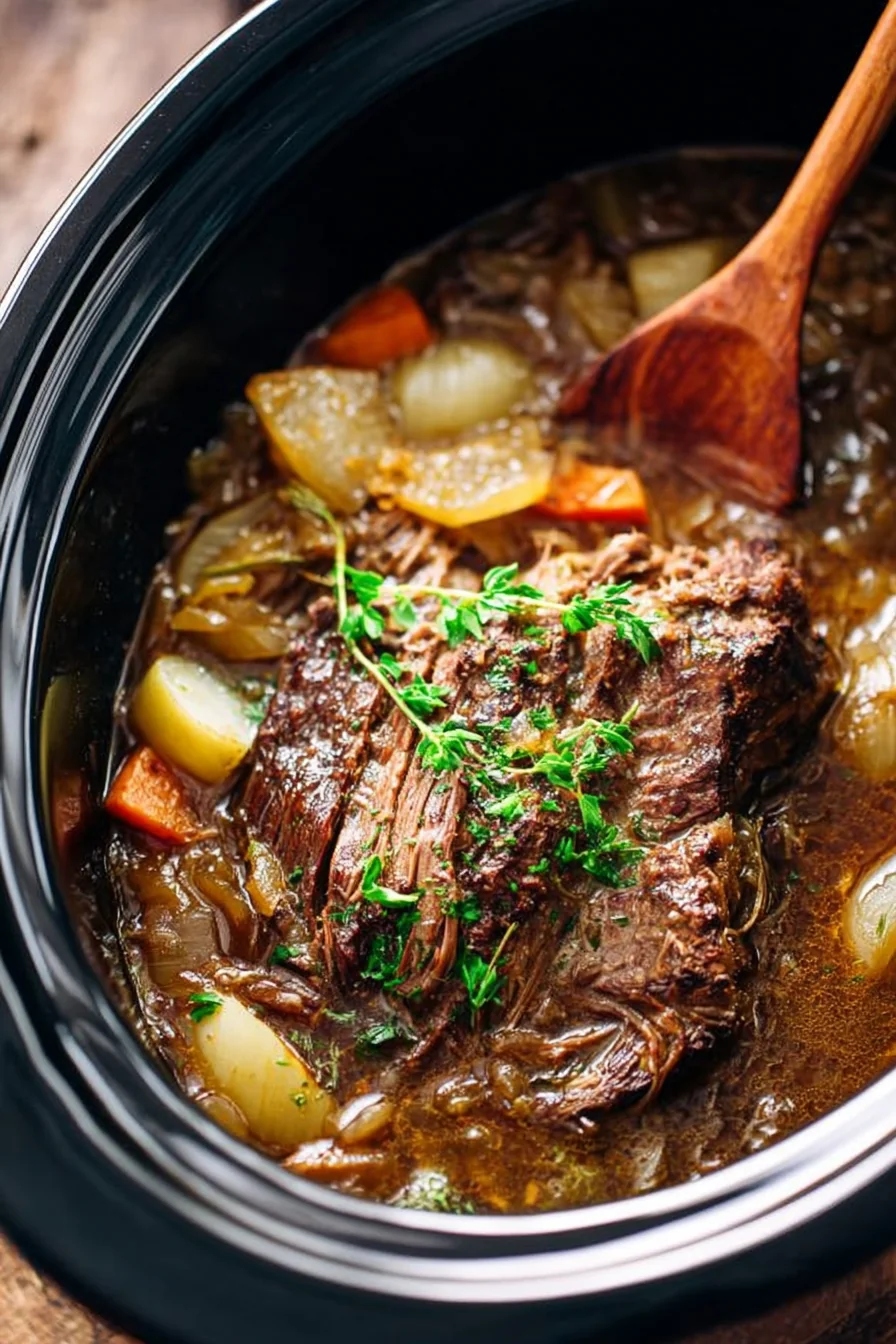 French Onion Pot Roast Crockpot - Image 2