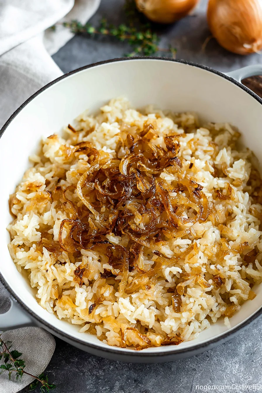 French Onion Rice - Image 1