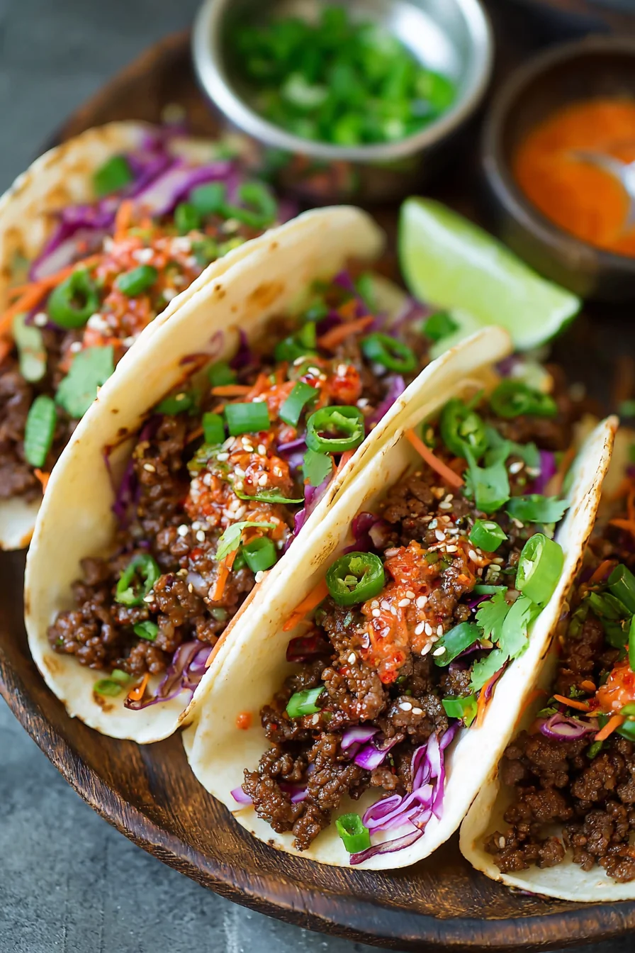 Korean Beef Tacos - Image 1