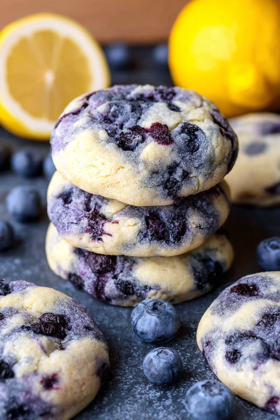 Lemon Blueberry Cookies - Image 1