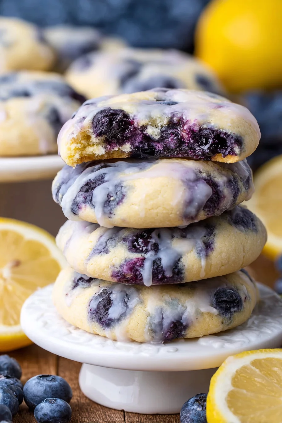 Lemon Blueberry Cookies - Image 2