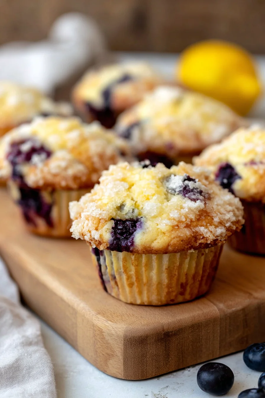 Lemon Blueberry Muffins - Image 1