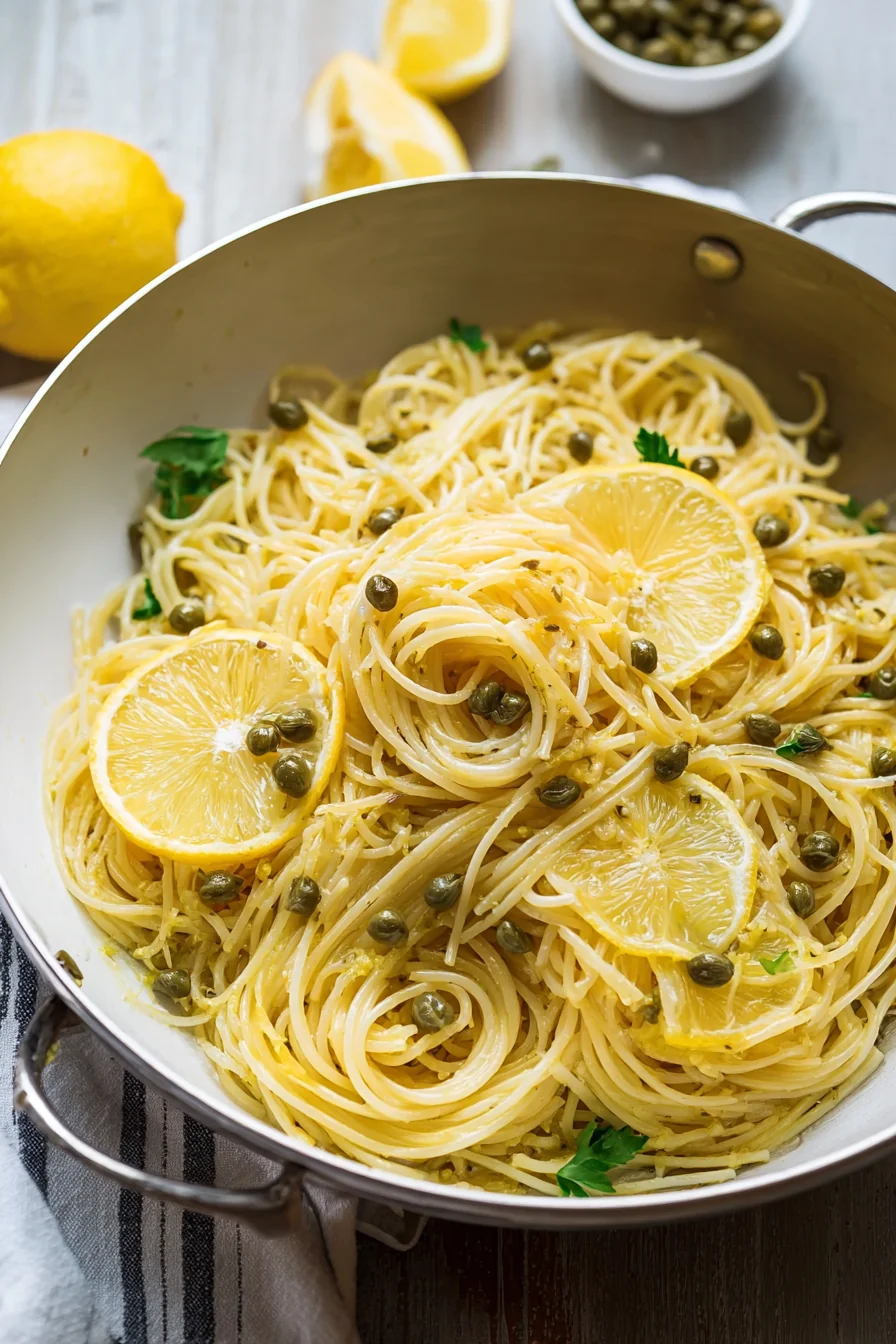 Lemon Caper Pasta - Image 2