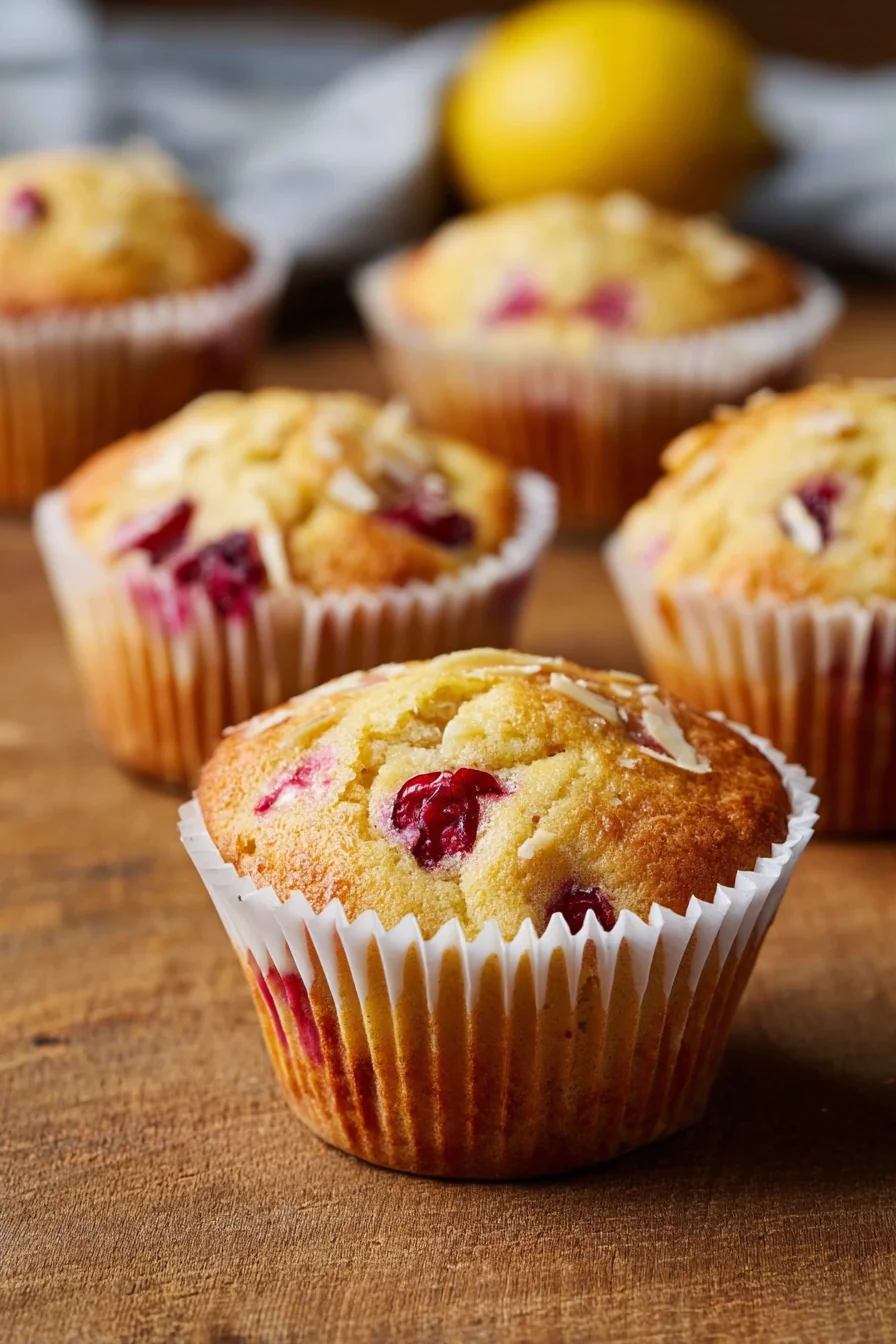 Lemon Cranberry Muffins - Image 1