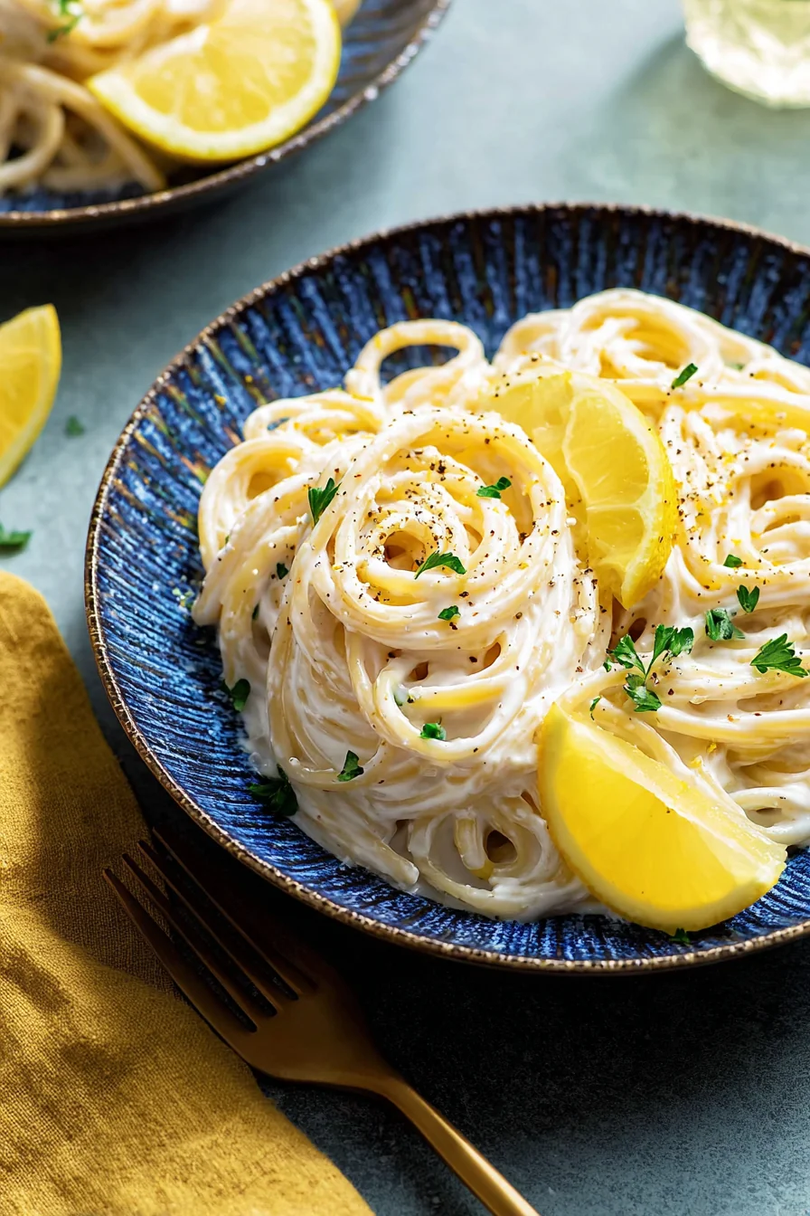 Lemon Cream Pasta - Image 1