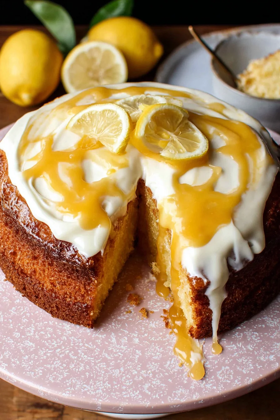 Lemon Curd Cake - Image 1