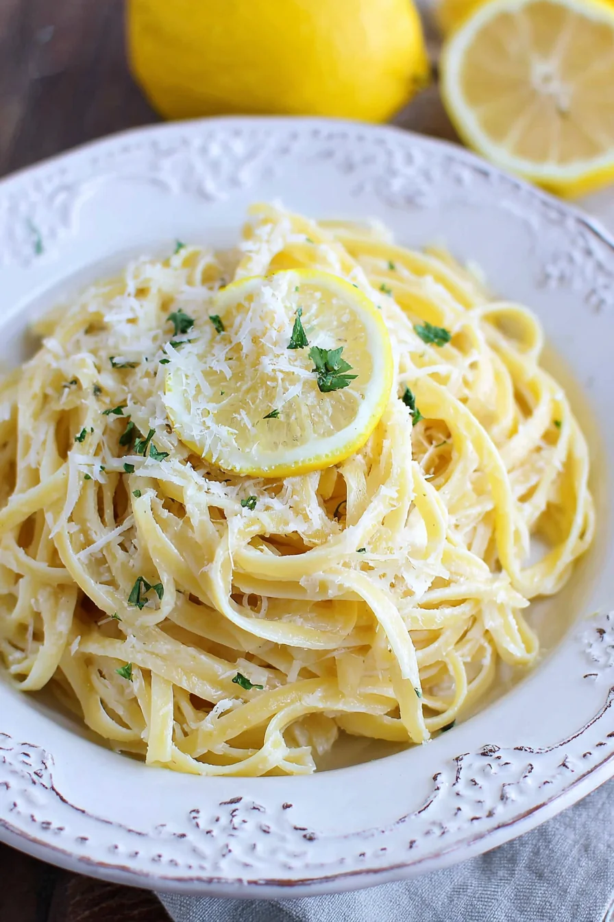 Lemon Parmesan Pasta - Image 1