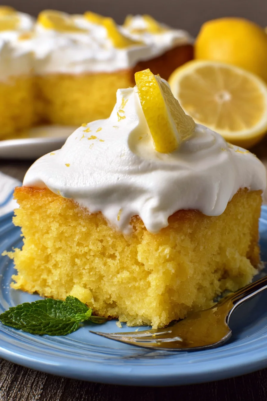Lemon Poke Cake - Image 2