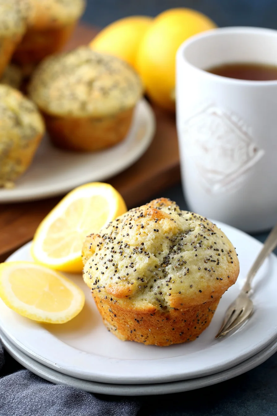 Lemon Poppyseed Muffins - Image 1