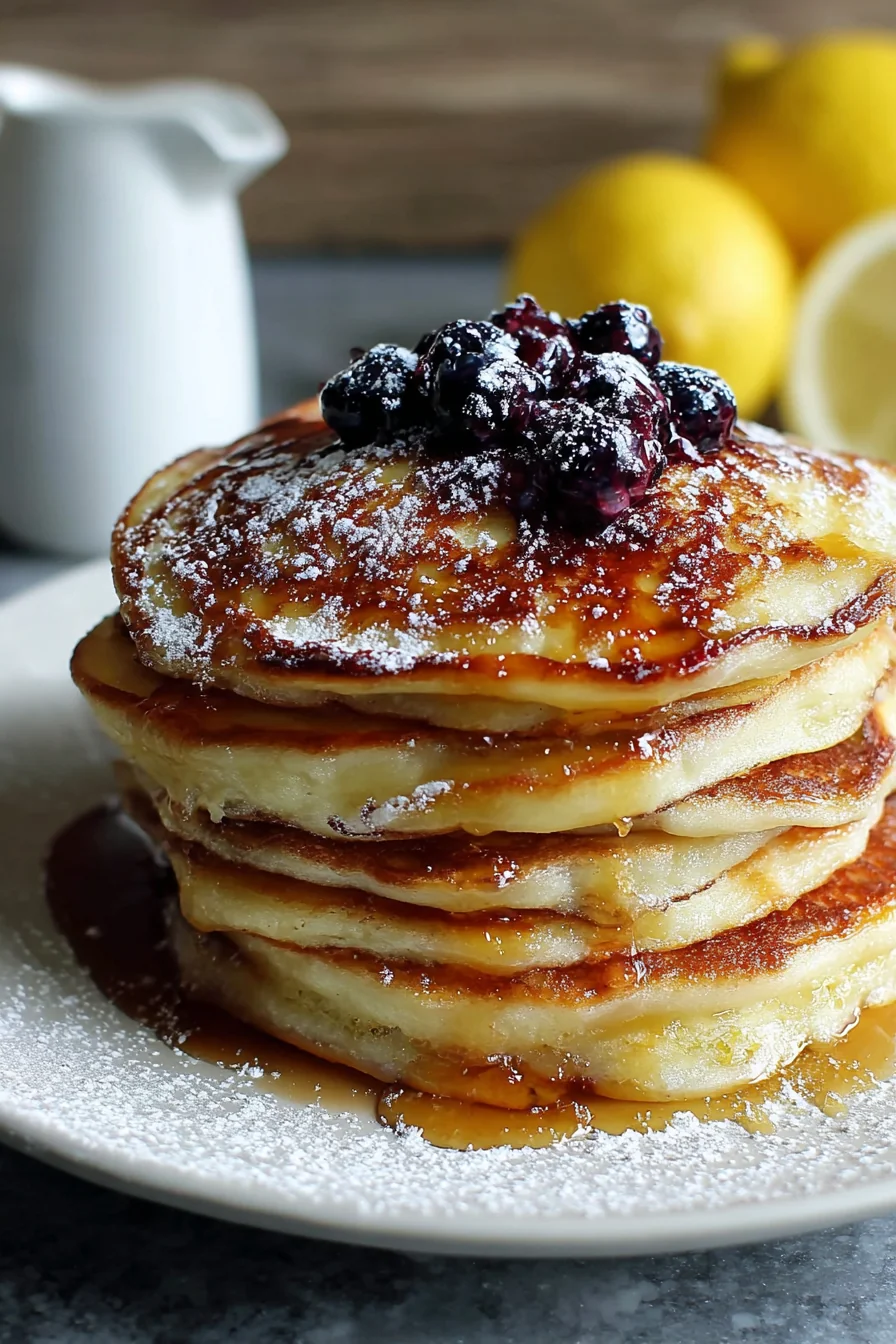 Lemon Ricotta Pancakes - Image 1