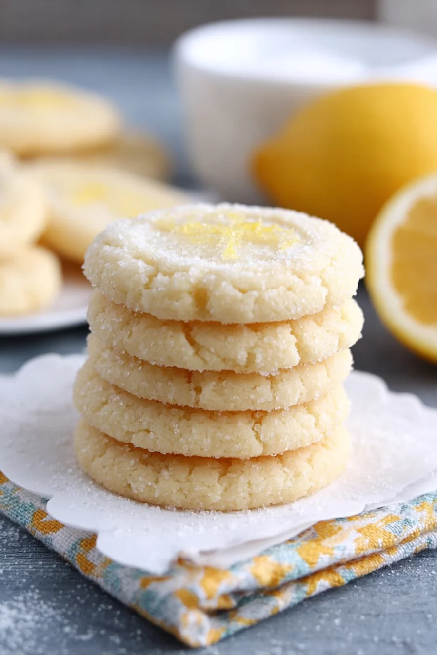 Lemon Sugar Cookies - Image 1