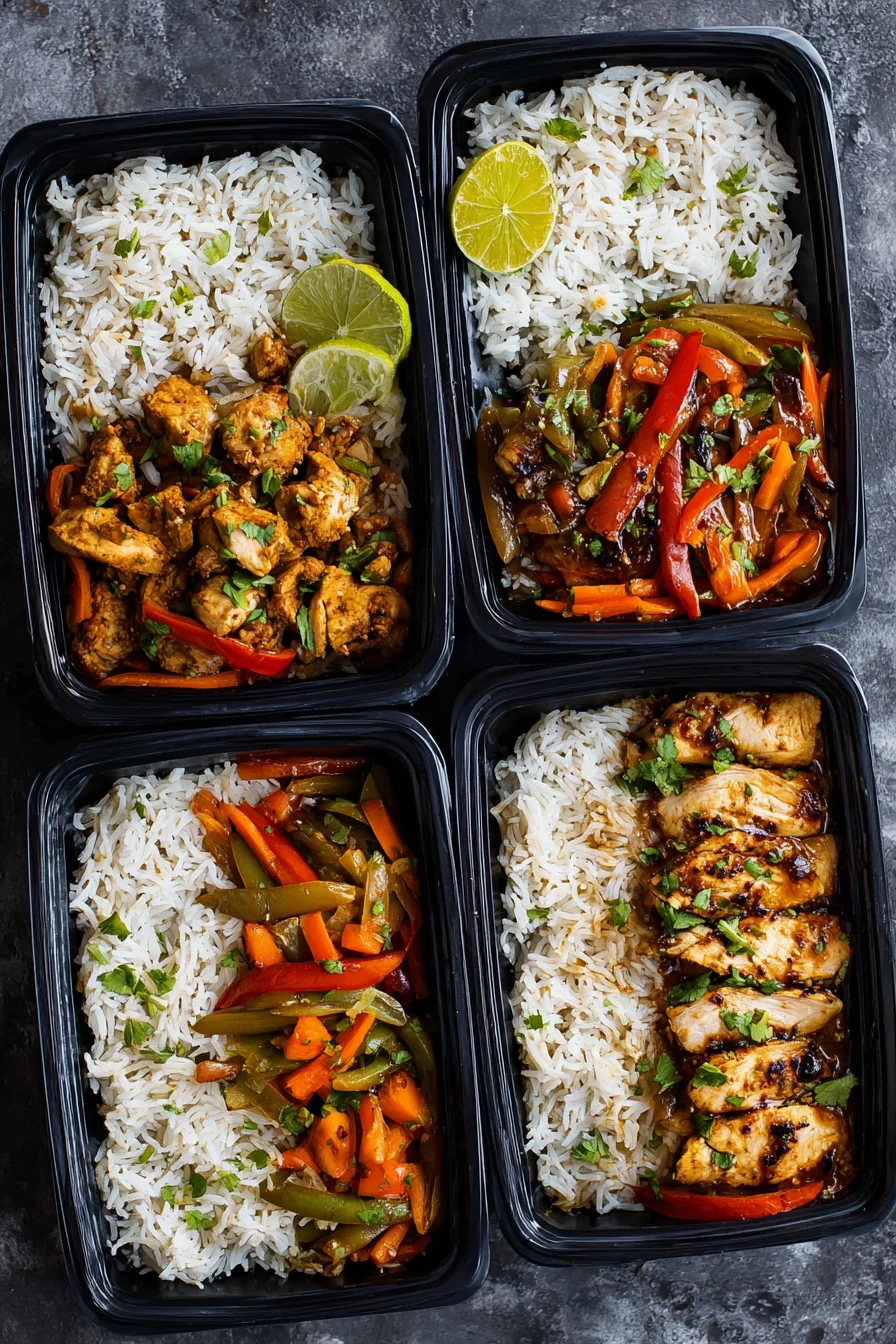Meal Prep with Rice - Image 2