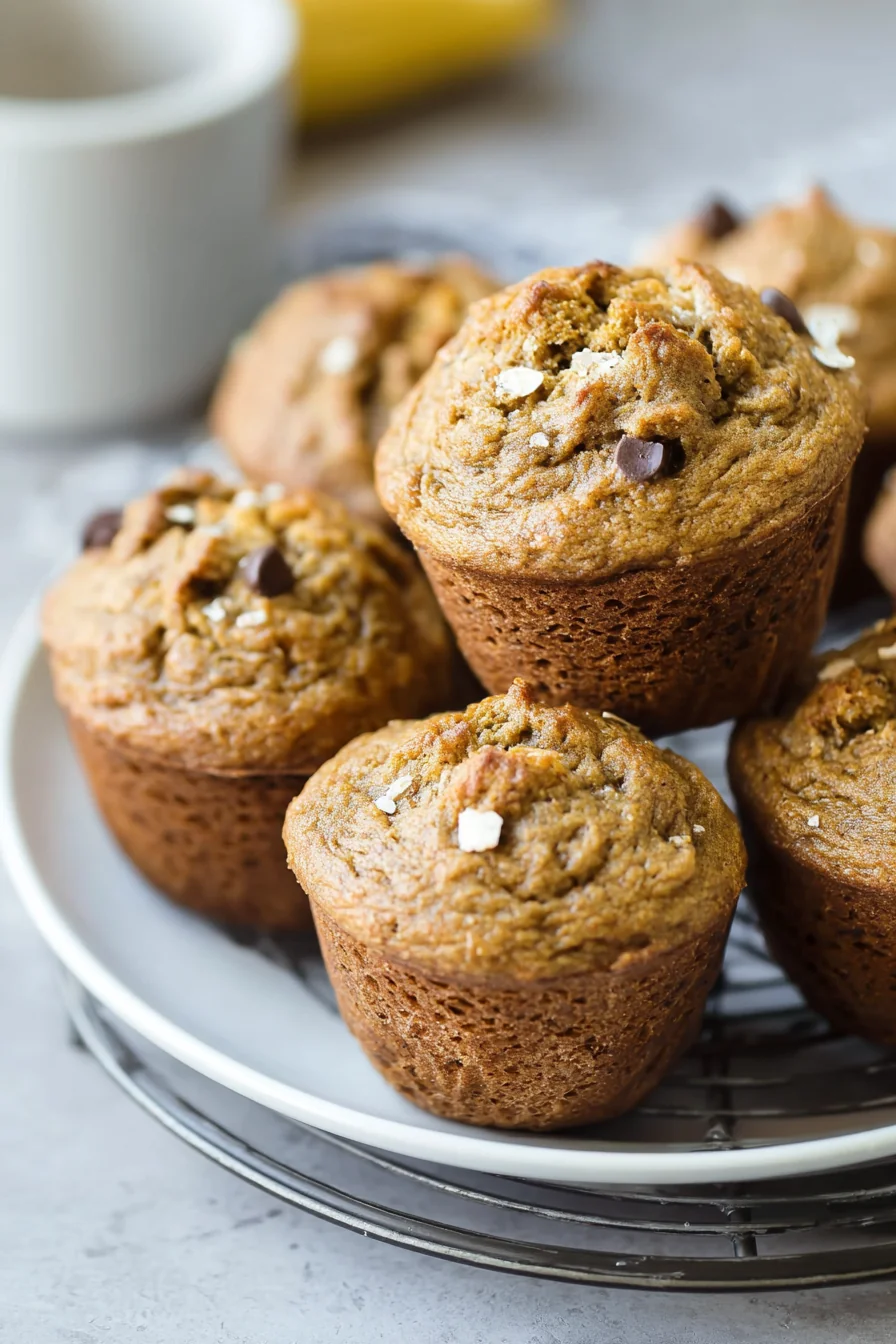 Oat Flour Banana Muffins - Image 1