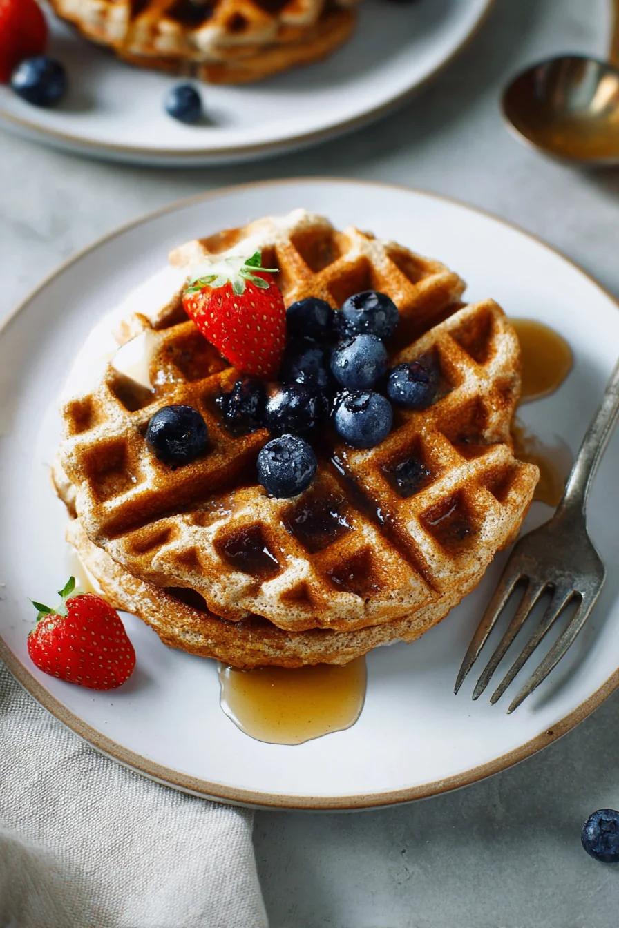 Oat Flour Waffles - Image 1