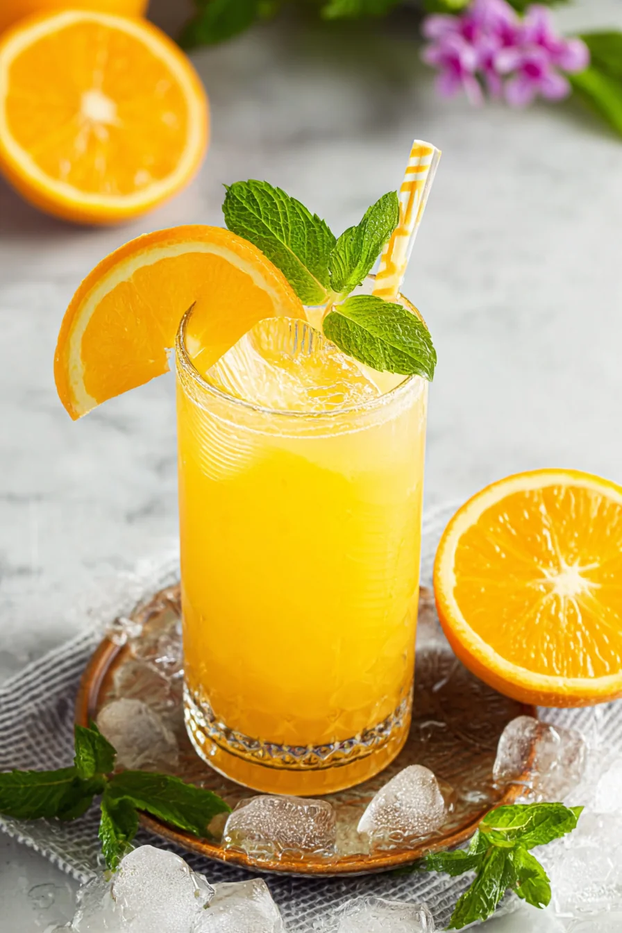 Orange Mocktail - Image 1