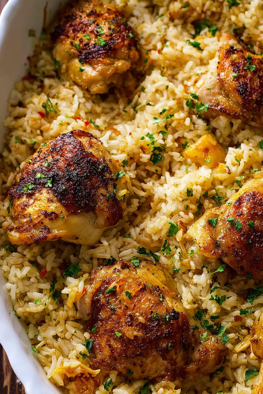 Oven Chicken and Rice - Image 2