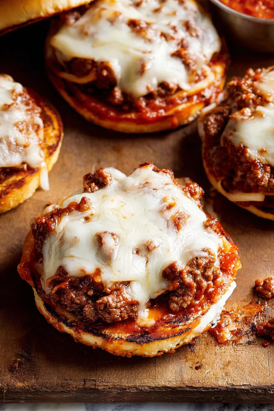 Pizza Burgers Ground Beef - Image 1