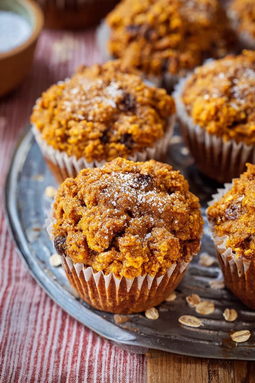 Pumpkin Oat Muffins - Image 1
