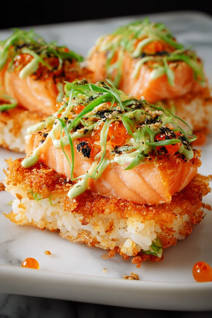 Salmon Crispy Rice - Image 1